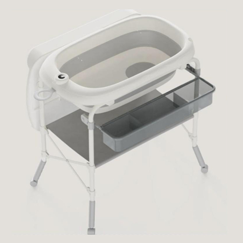 Bañera plegable con cambiador